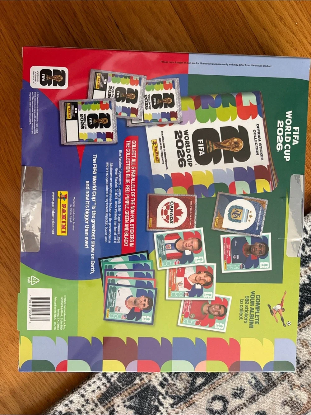 Panini FIFA World Cup 2026 Sticker Collection Album - Black